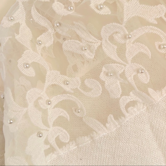 Lauren Conrad Runway Pearl Sweater - Picture 5 of 5